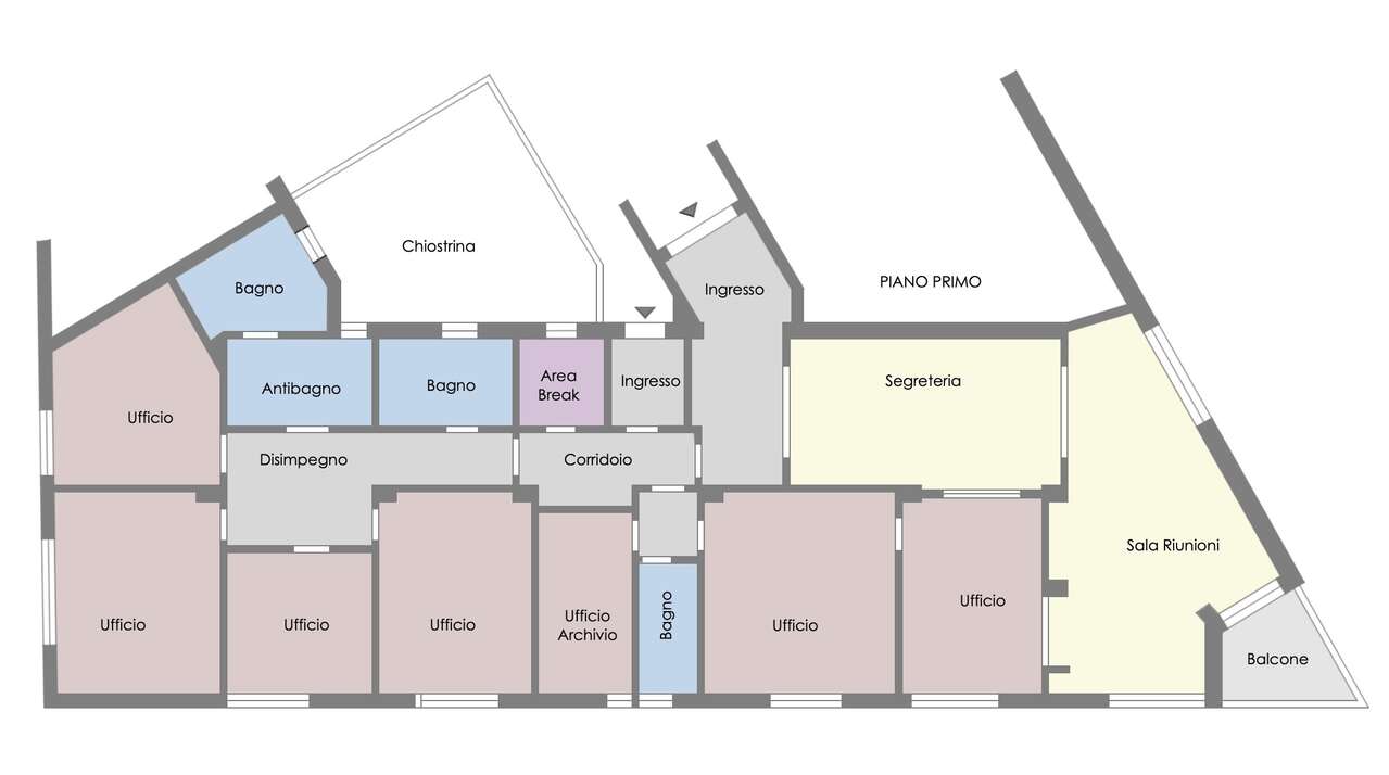 Torlonia, Bright and Spacious Office