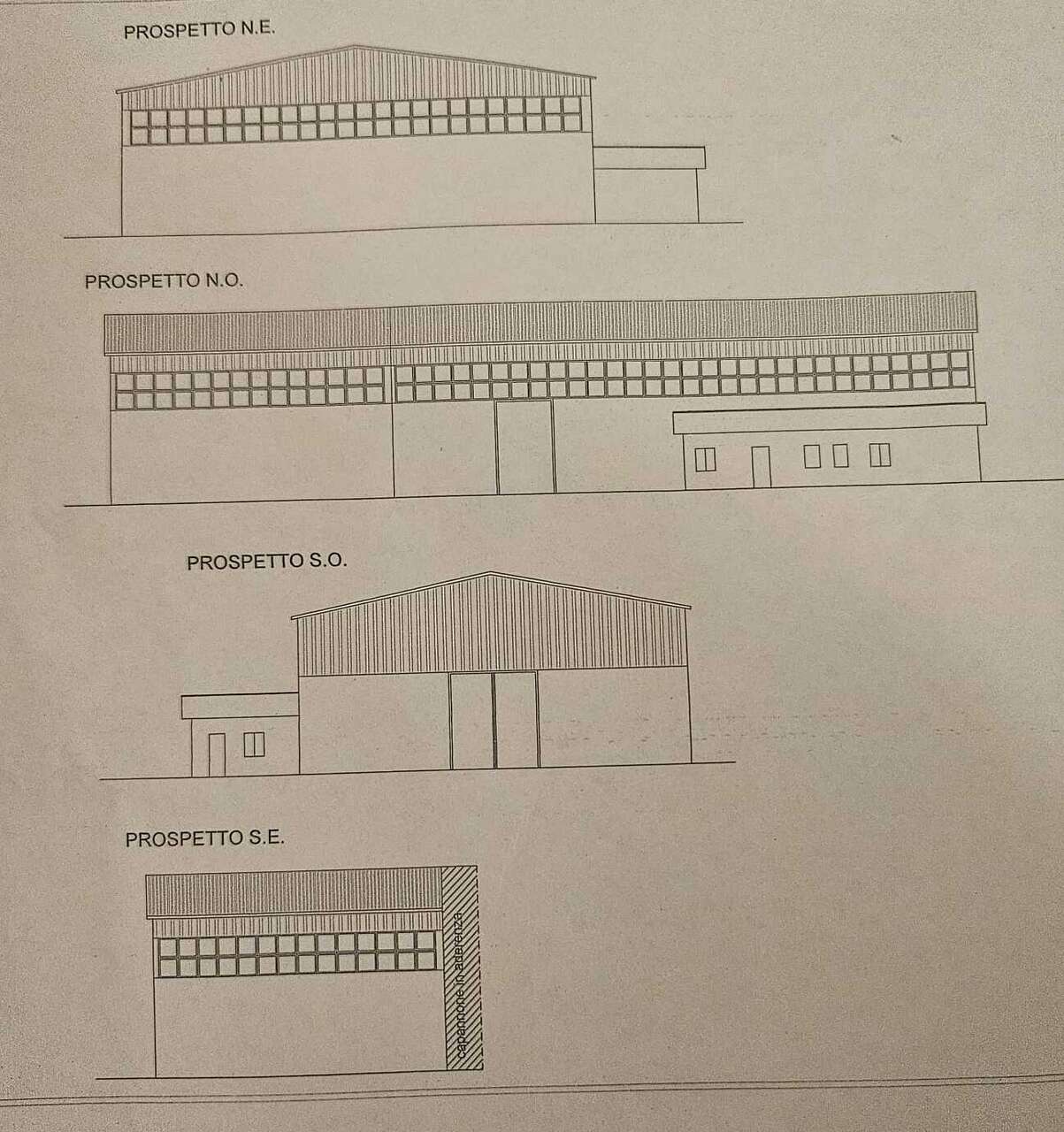 PRENESTINA, CAPANNONE INDUSTRIALE