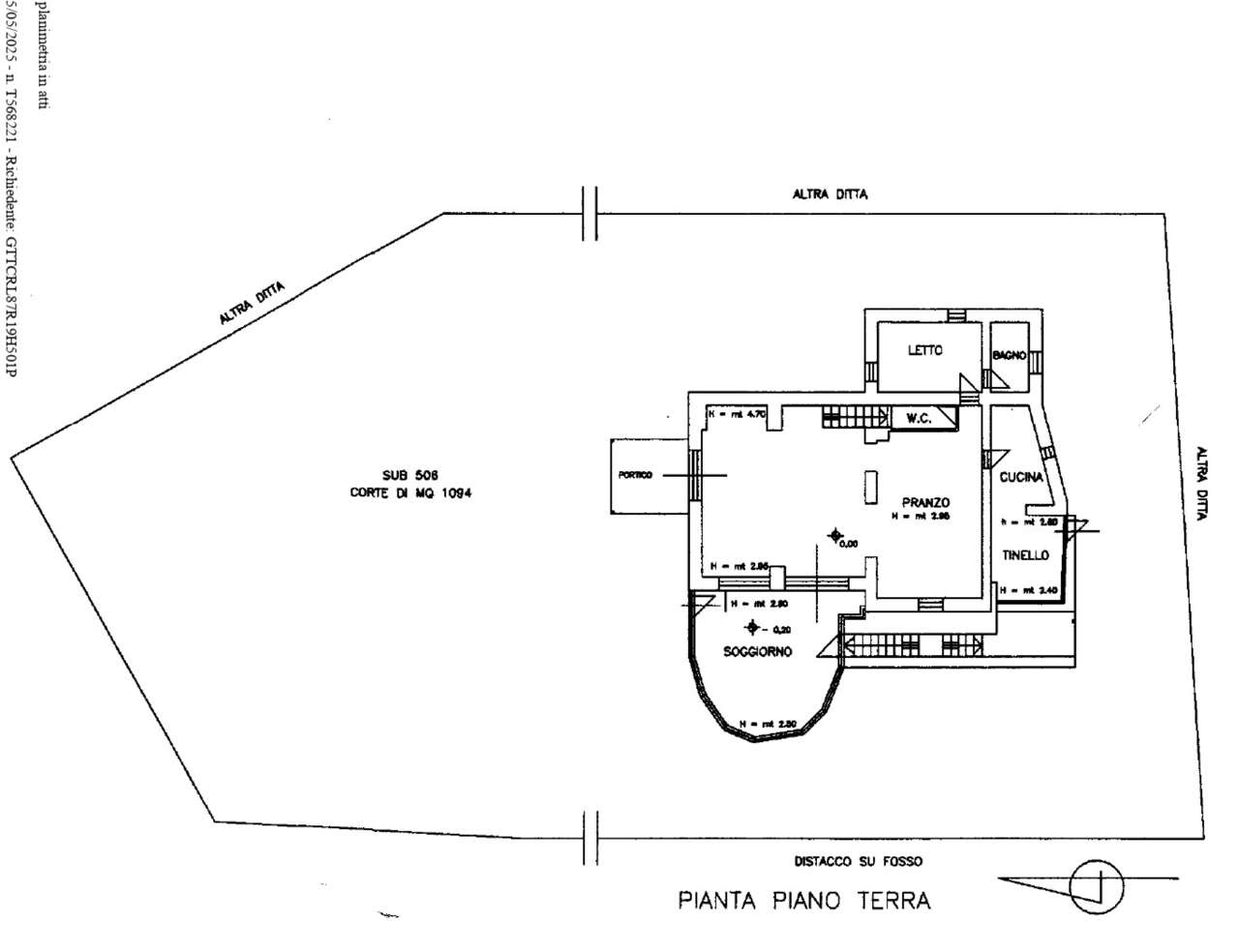 SCORANO, VILLA CON GIARDINO