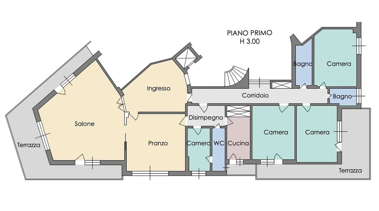 VIGNA CLARA, ELEGANTE APPARTAMENTO