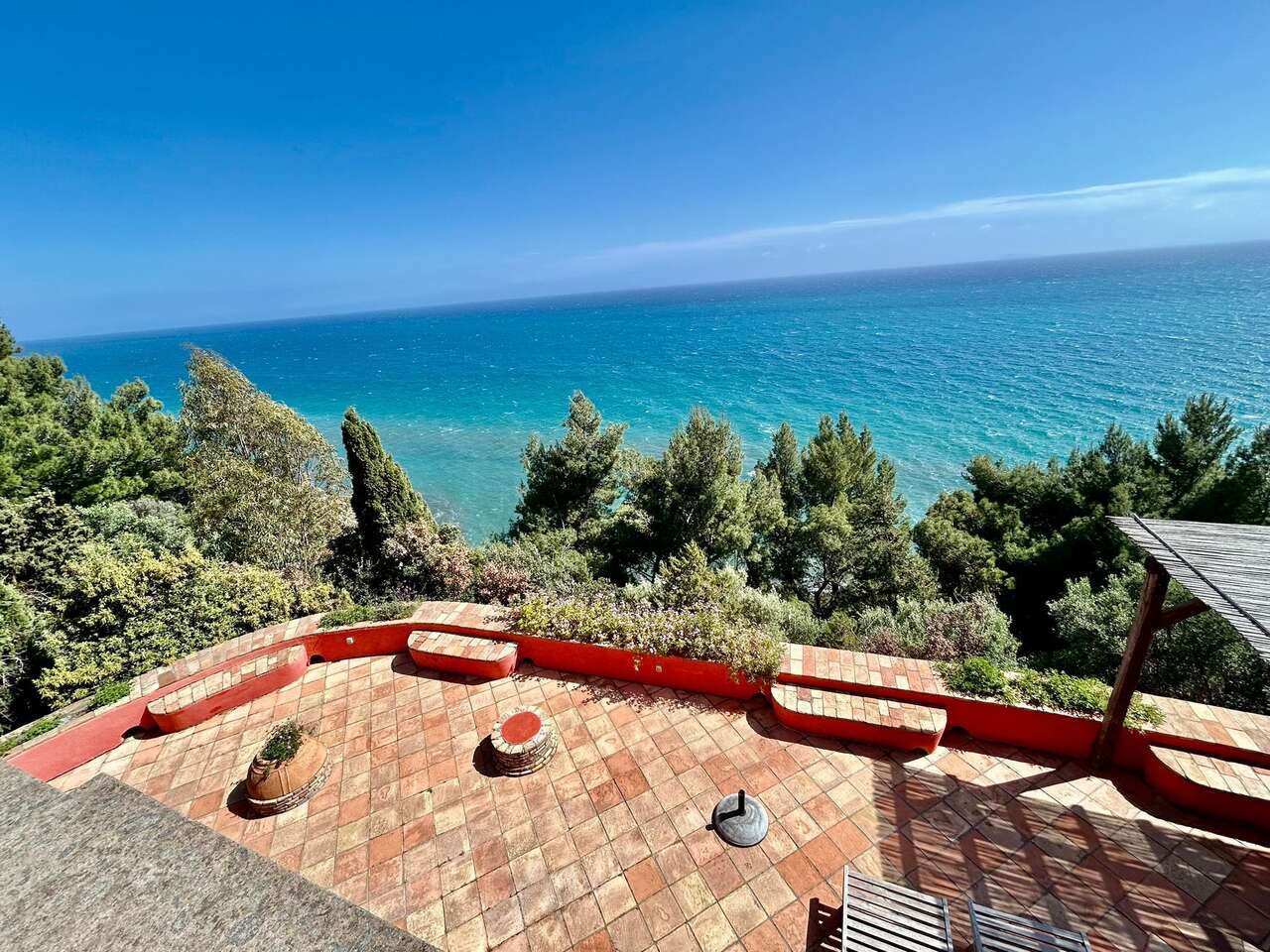 SAN FELICE CIRCEO VILLA WITH SEA VIEW