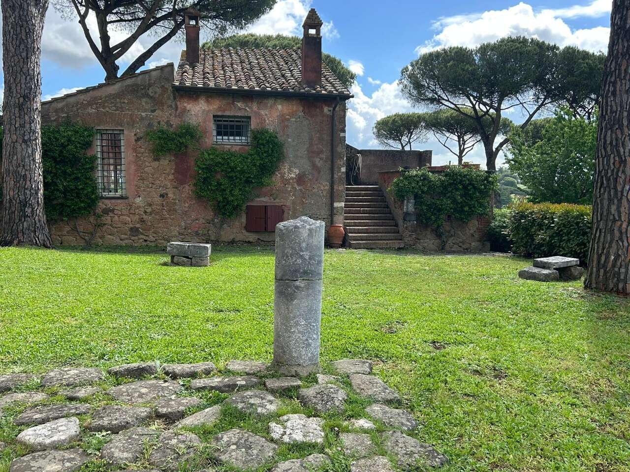 GIUSTINIANA, CASALE CON PISCINA E PARCO