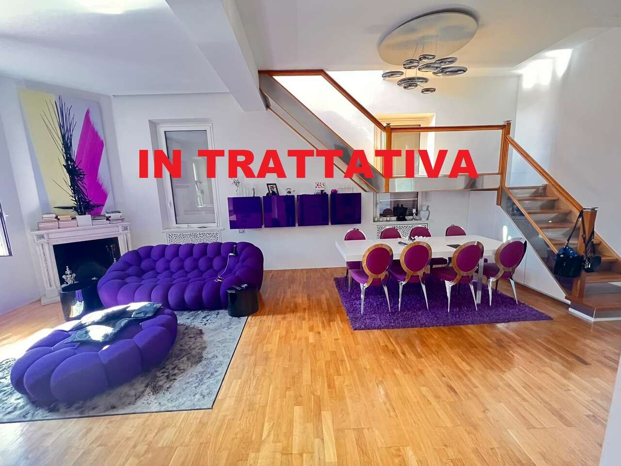 IMMOBILE DAL DESIGN MODERNO IN VILLINO LIBERTY