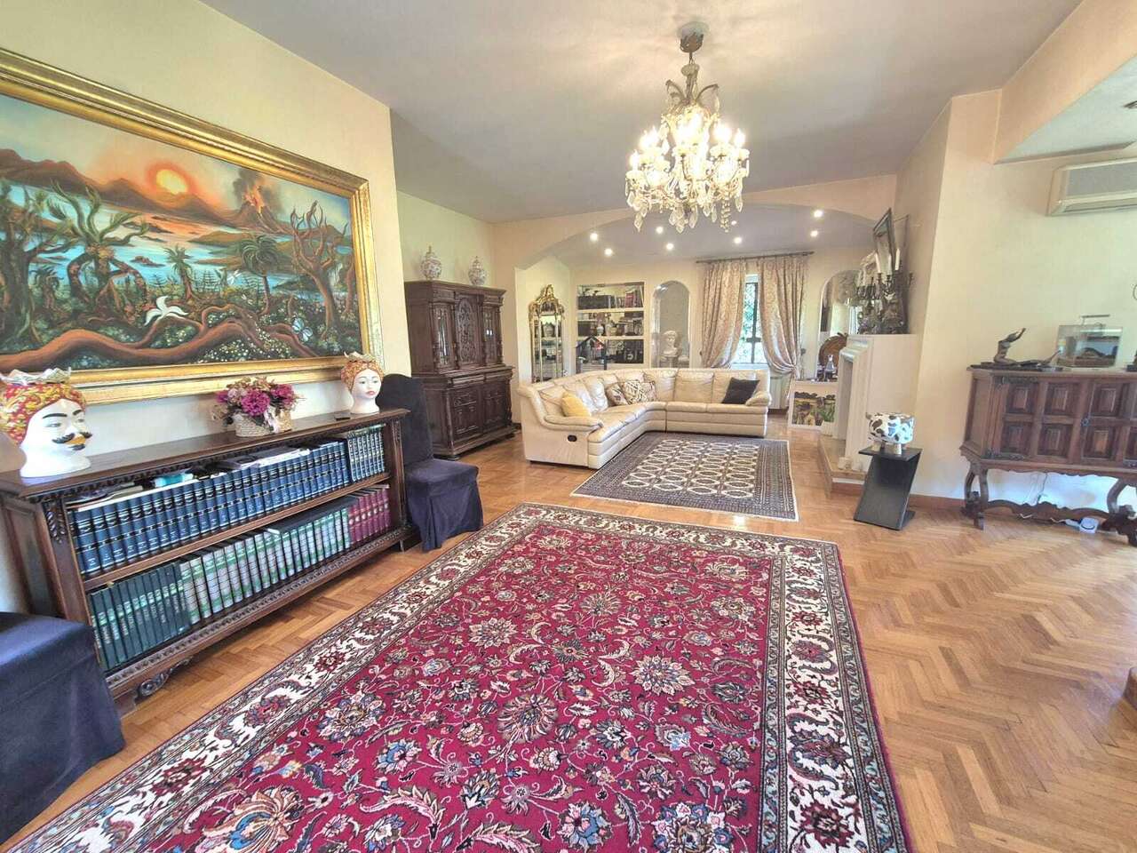 OLGIATA, VILLA BIFAMILIARE CON PISCINA