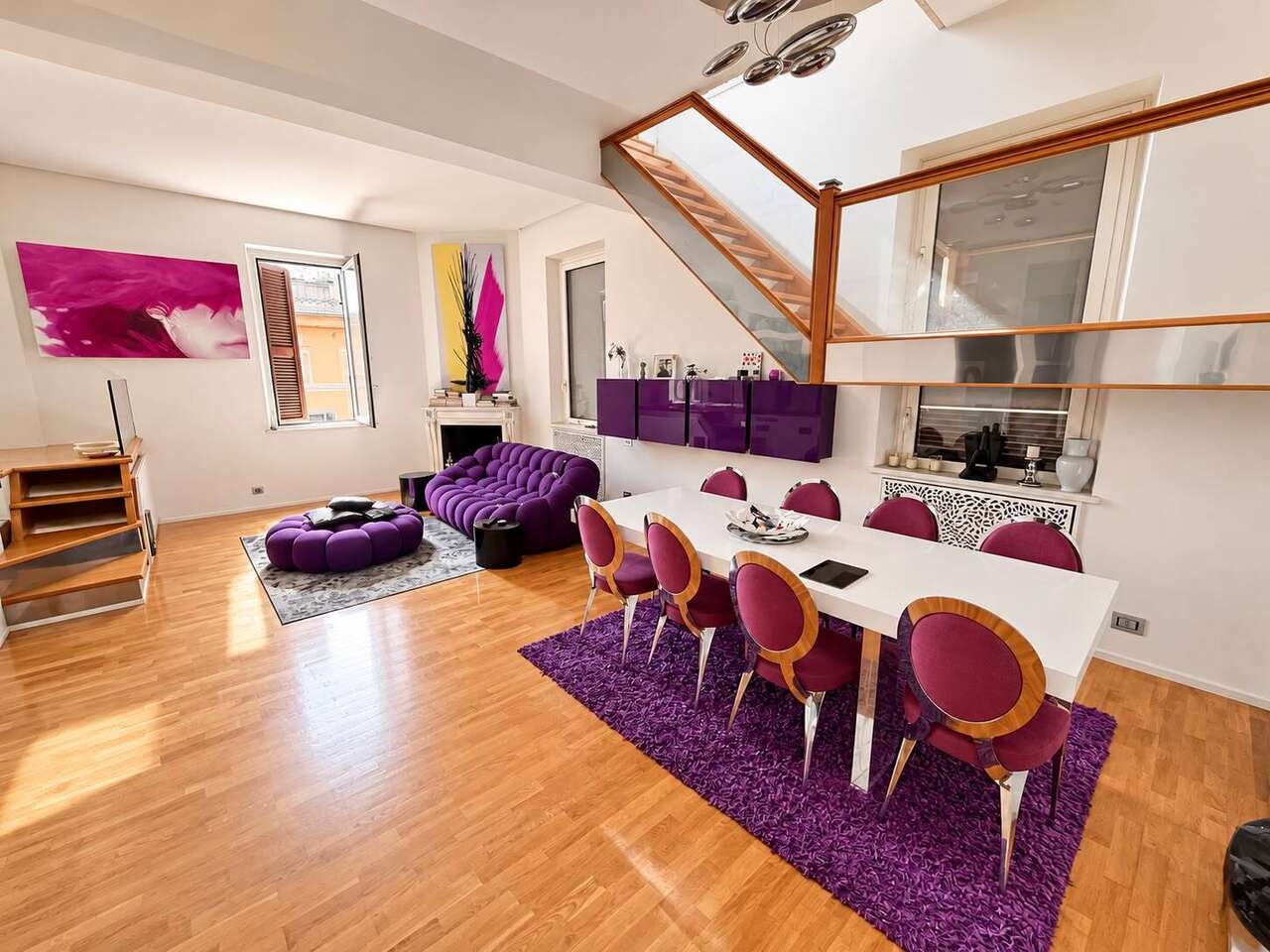 IMMOBILE DAL DESIGN MODERNO IN VILLINO LIBERTY