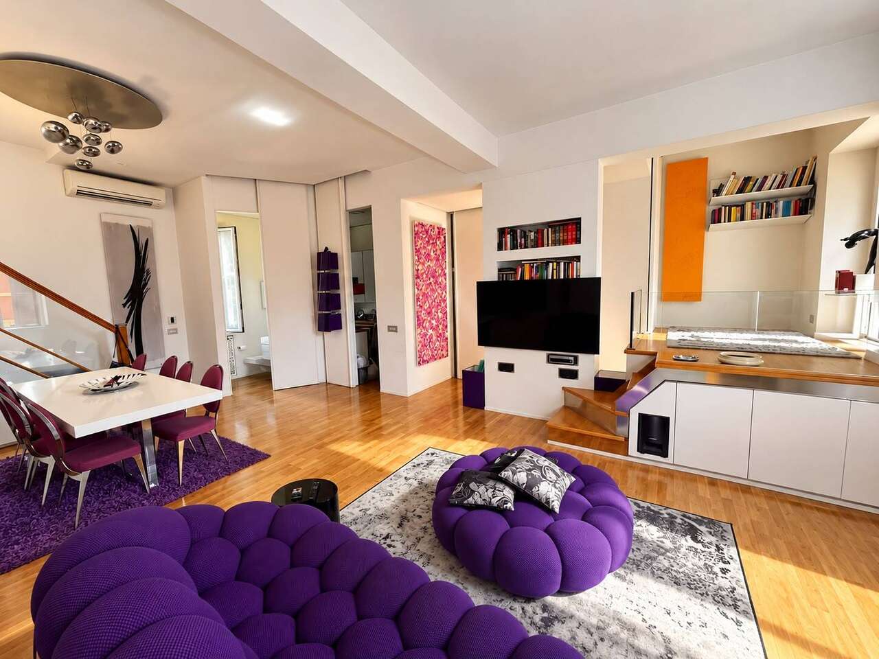 IMMOBILE DAL DESIGN MODERNO IN VILLINO LIBERTY
