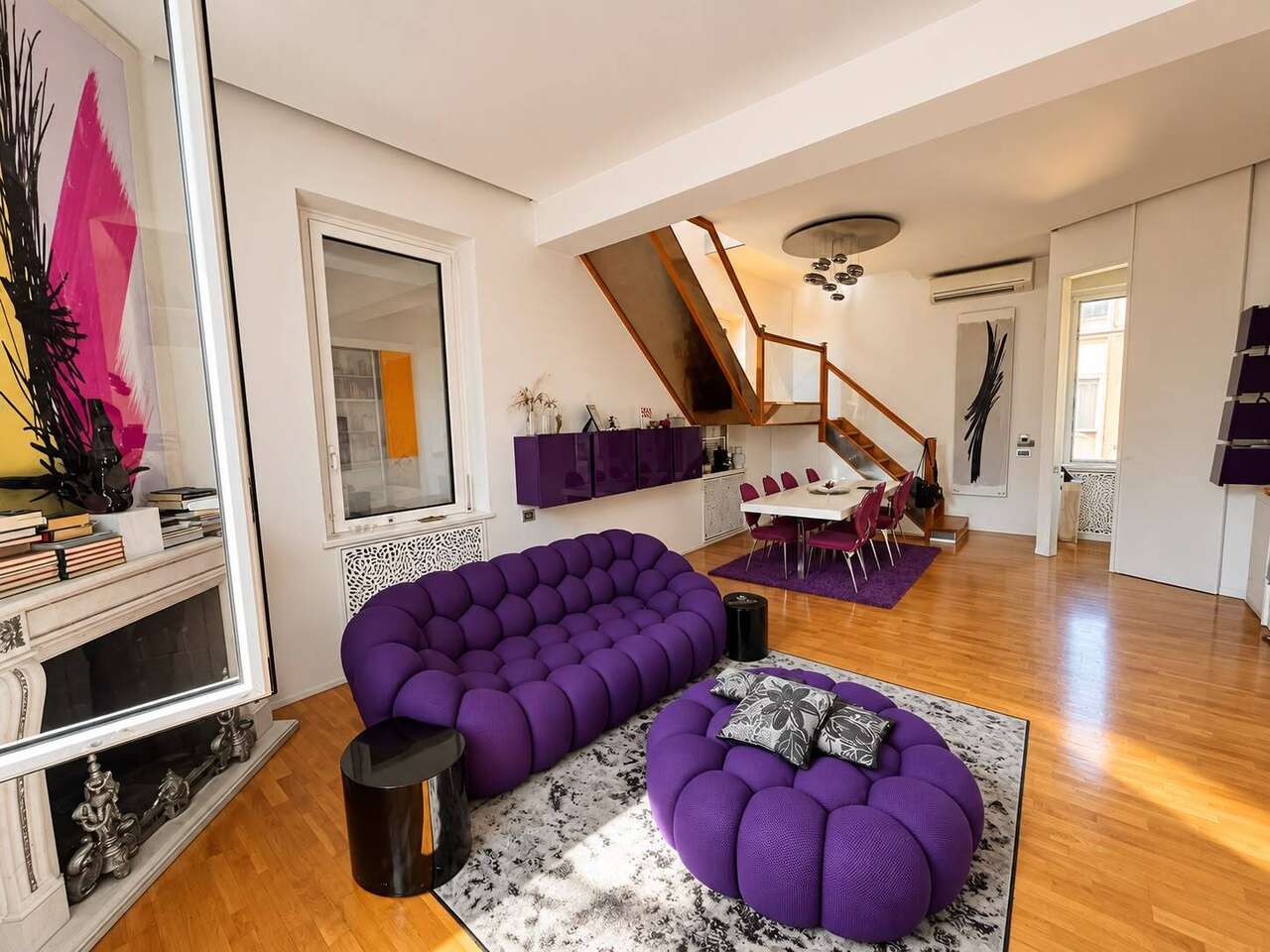 IMMOBILE DAL DESIGN MODERNO IN VILLINO LIBERTY