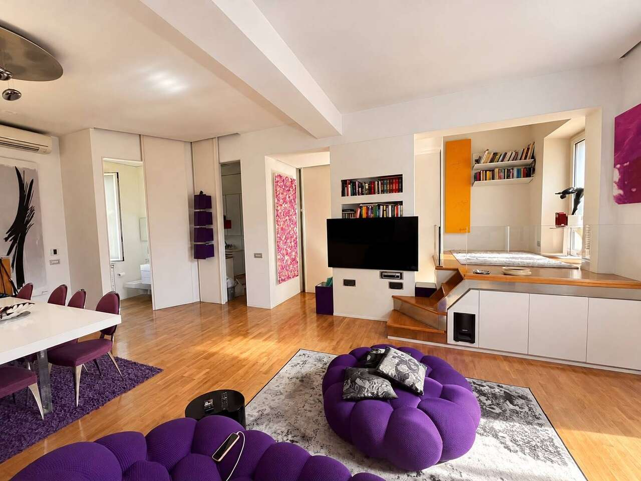 IMMOBILE DAL DESIGN MODERNO IN VILLINO LIBERTY