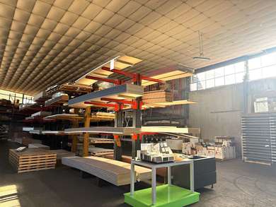 PRENESTINA, CAPANNONE INDUSTRIALE