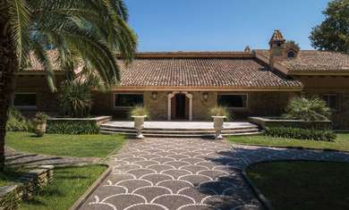 LUSSUOSA VILLA CON PARCO E PISCINA