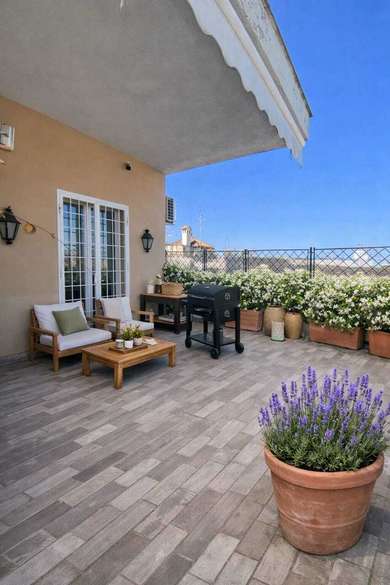 Luxury penthouse Monti Parioli with terrace